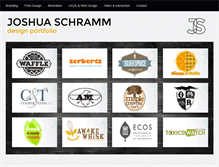 Tablet Screenshot of joshschramm.com